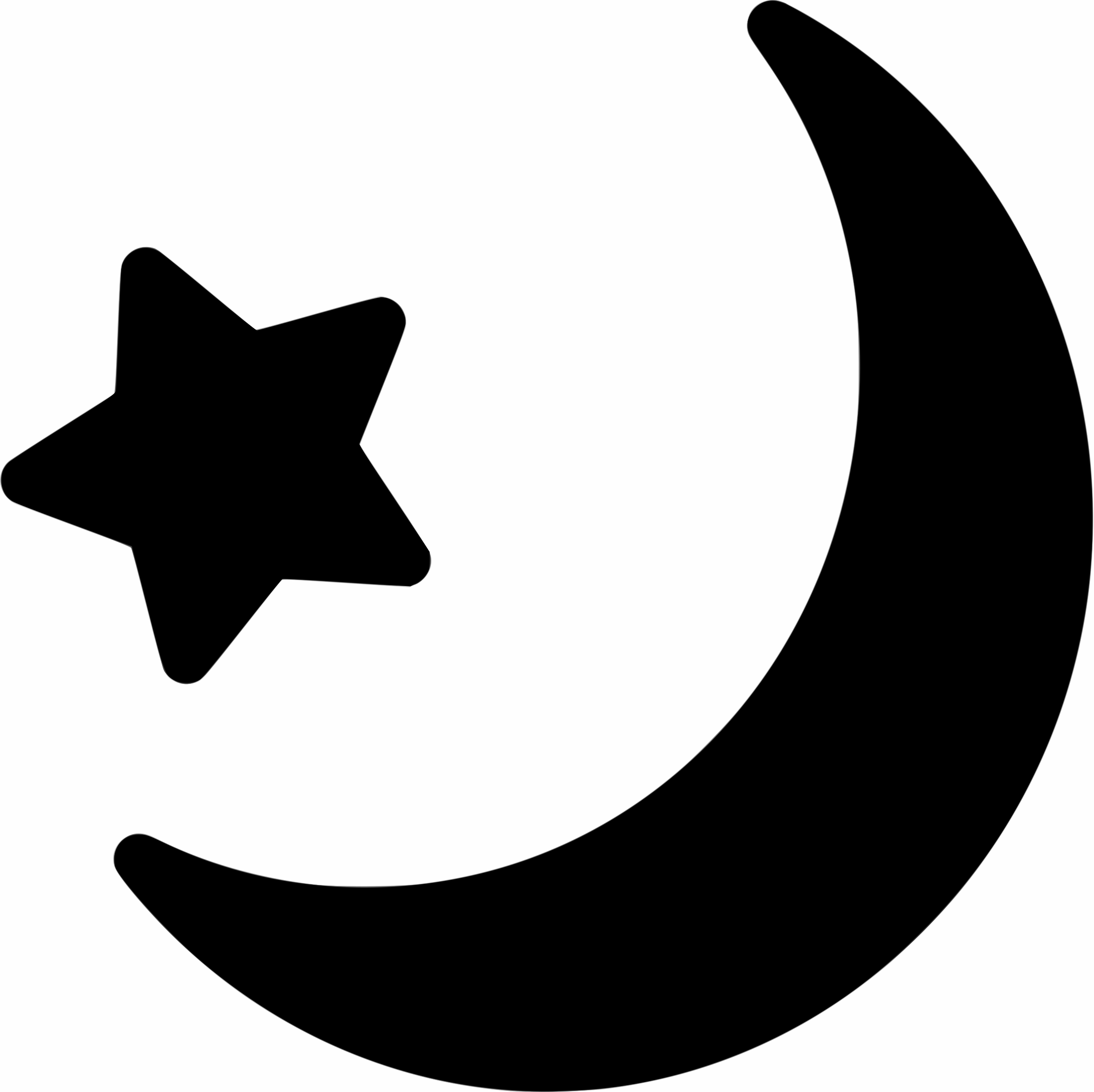 Clipart - Moon And Star Icon - Moon And Stars Clip Art
