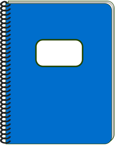 Math Notebook Clip Art - Math