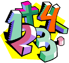 clipart numbers - Numbers Clip Art