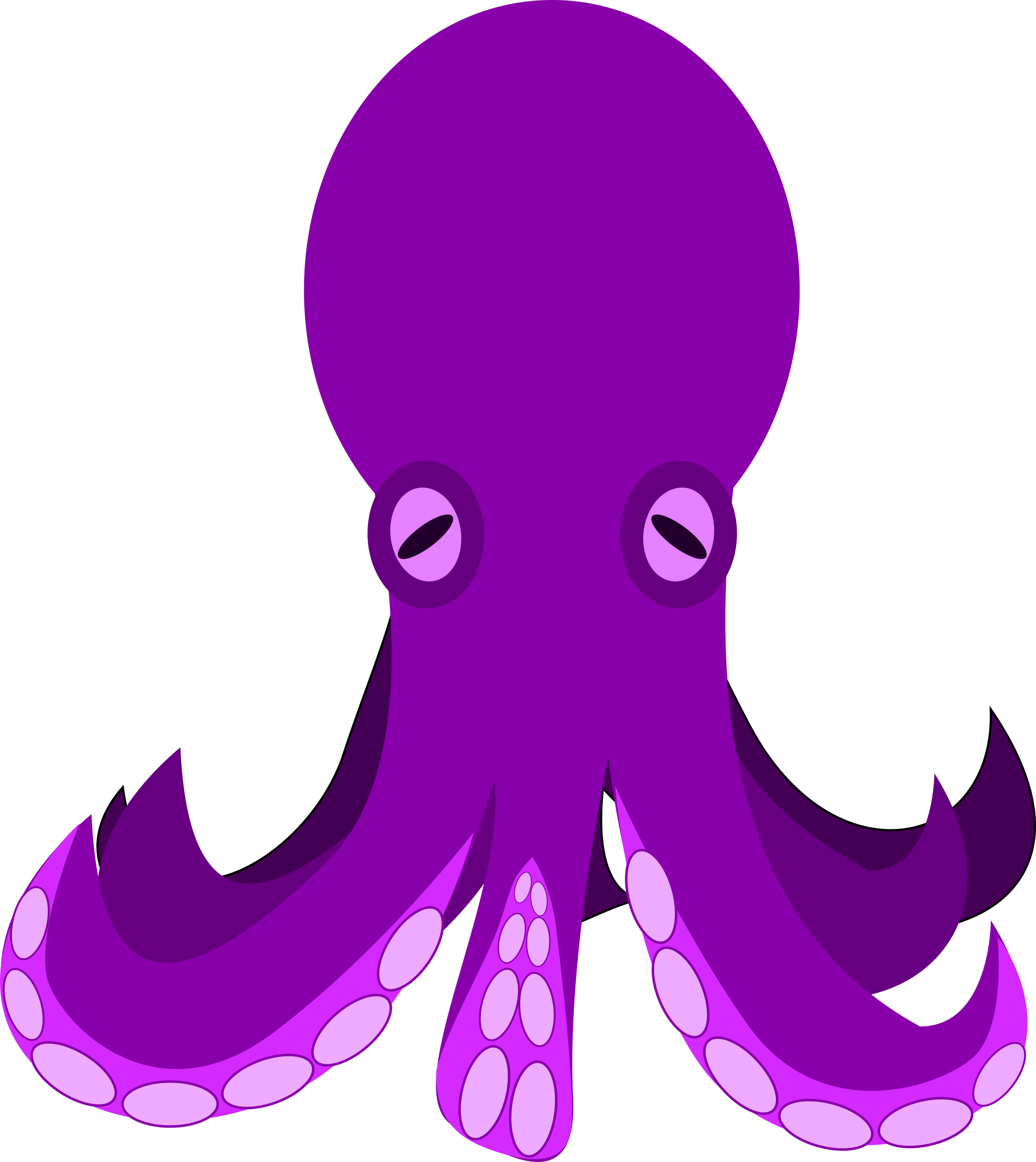 Clipart octopus 2 - Octopus Clipart