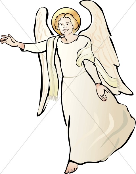 Angel clipart free graphics o
