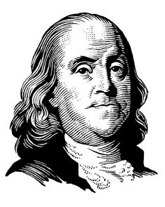 Clipart of Benjamin Franklin . ben