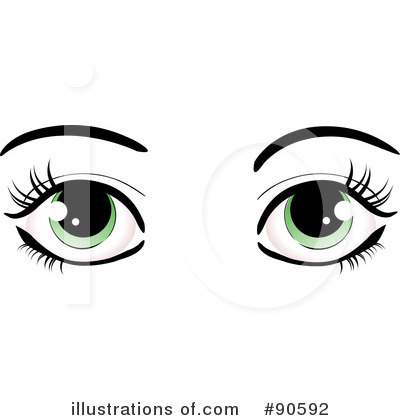 Cartoon Eyes Clip Art Image .