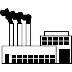 Clipart Of Factory - Factory Clip Art