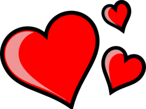 clipart of hearts