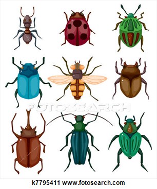 Clipart of insects - ClipartFest
