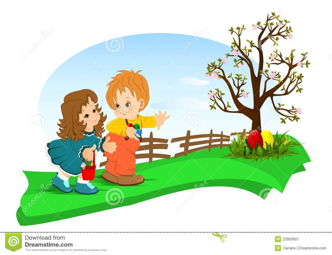 Clipart of kids hunting easter eggs - ClipartFest. Clipart Of Kids Hunting Easter Eggs ClipartFest