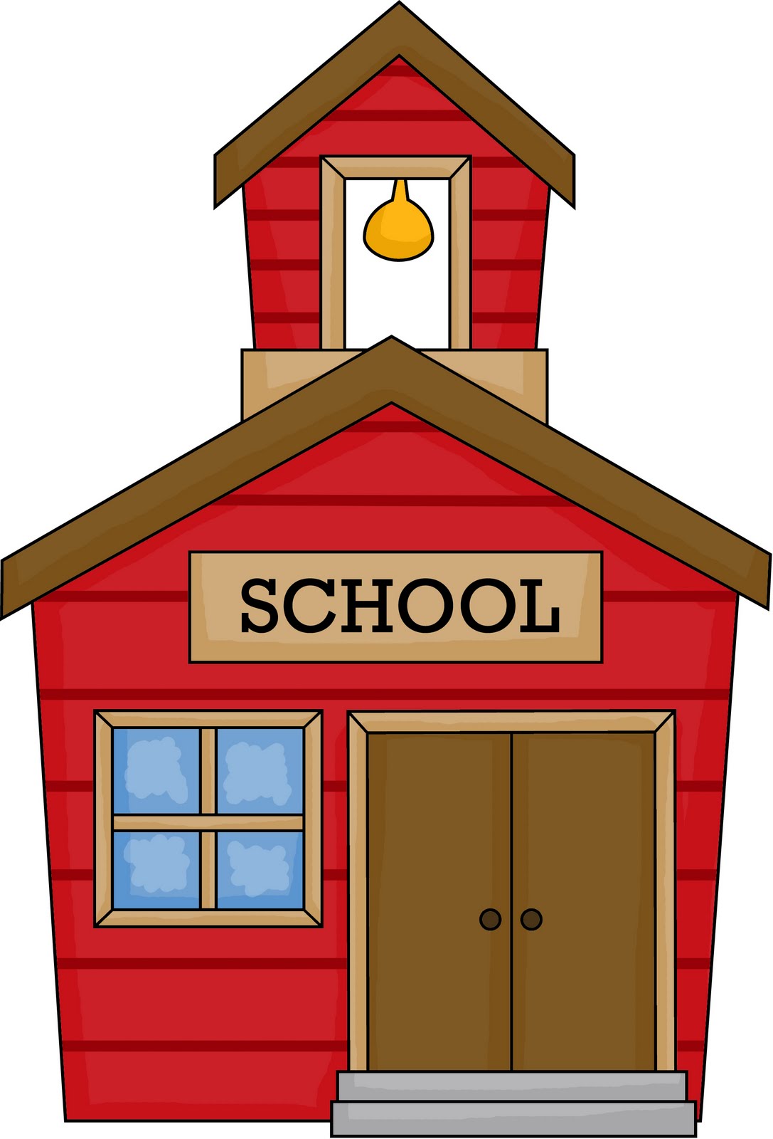 clipart of school. school house images