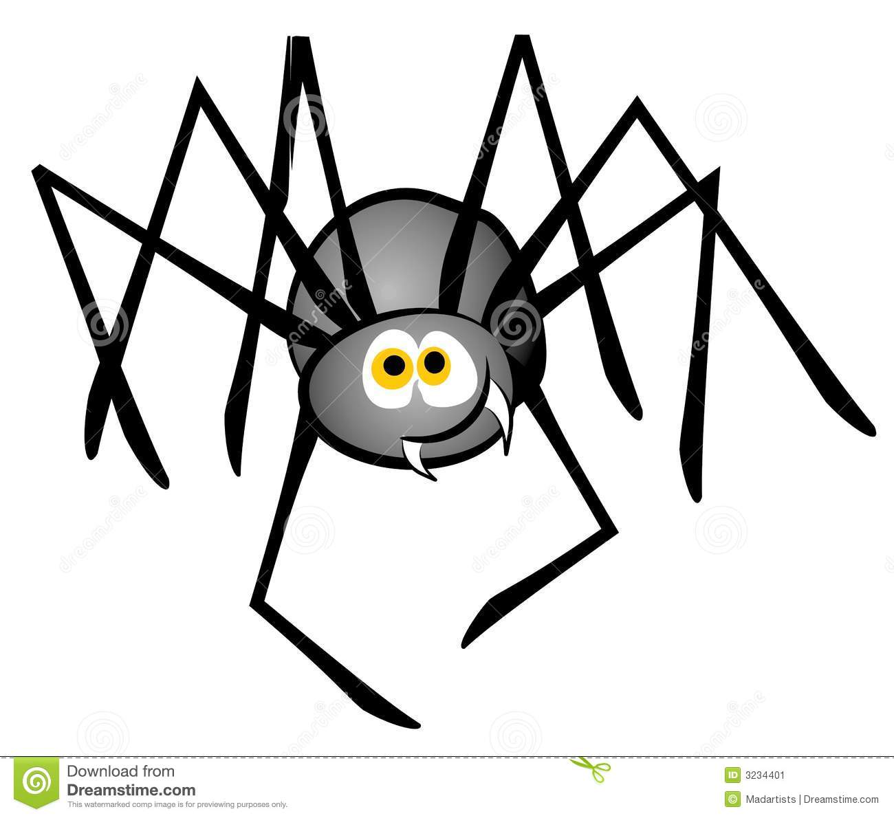 clipart of - Spiders Clip Art