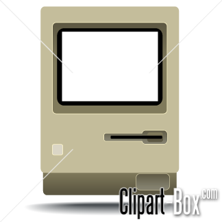 Clipart Old Mac Computer