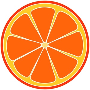 Clipart orange ...