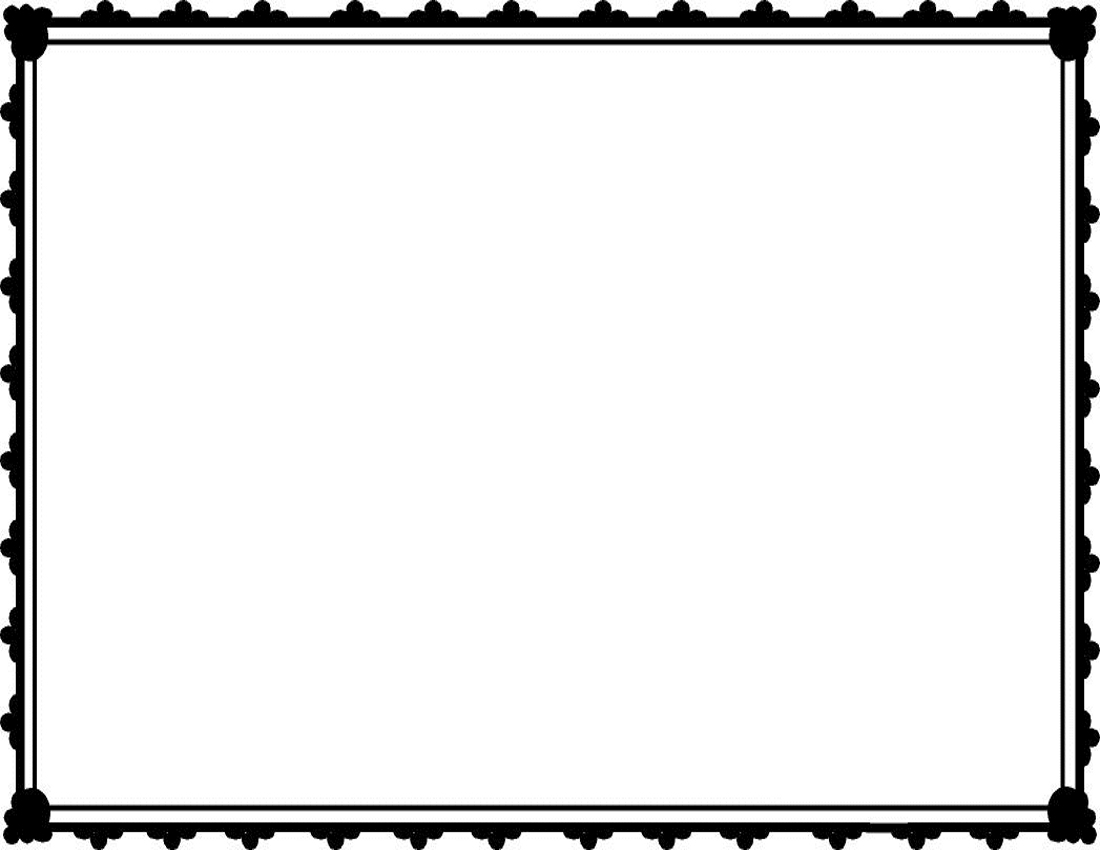clipart page borders - Page Border Clipart