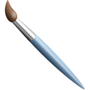 Paintbrush Clipart Black And 