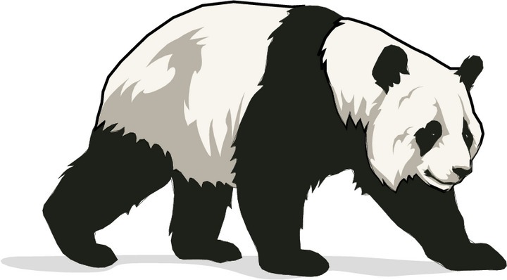 Panda Clipart Vectorby Ceakus