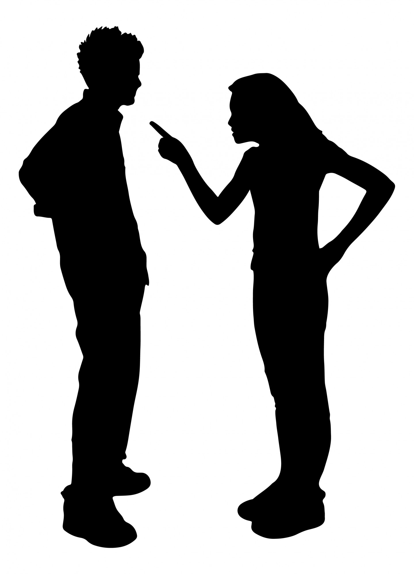 Clipart people arguing - .