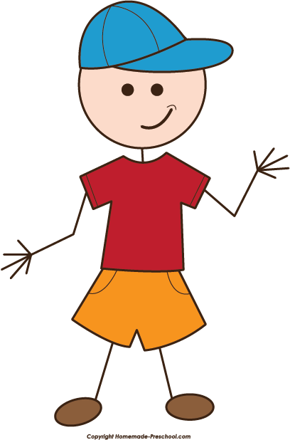 Young person clipart kid