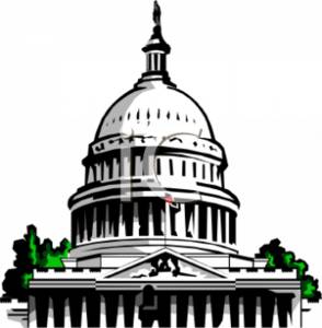 Clipart Picture of the United - Capitol Building Clipart