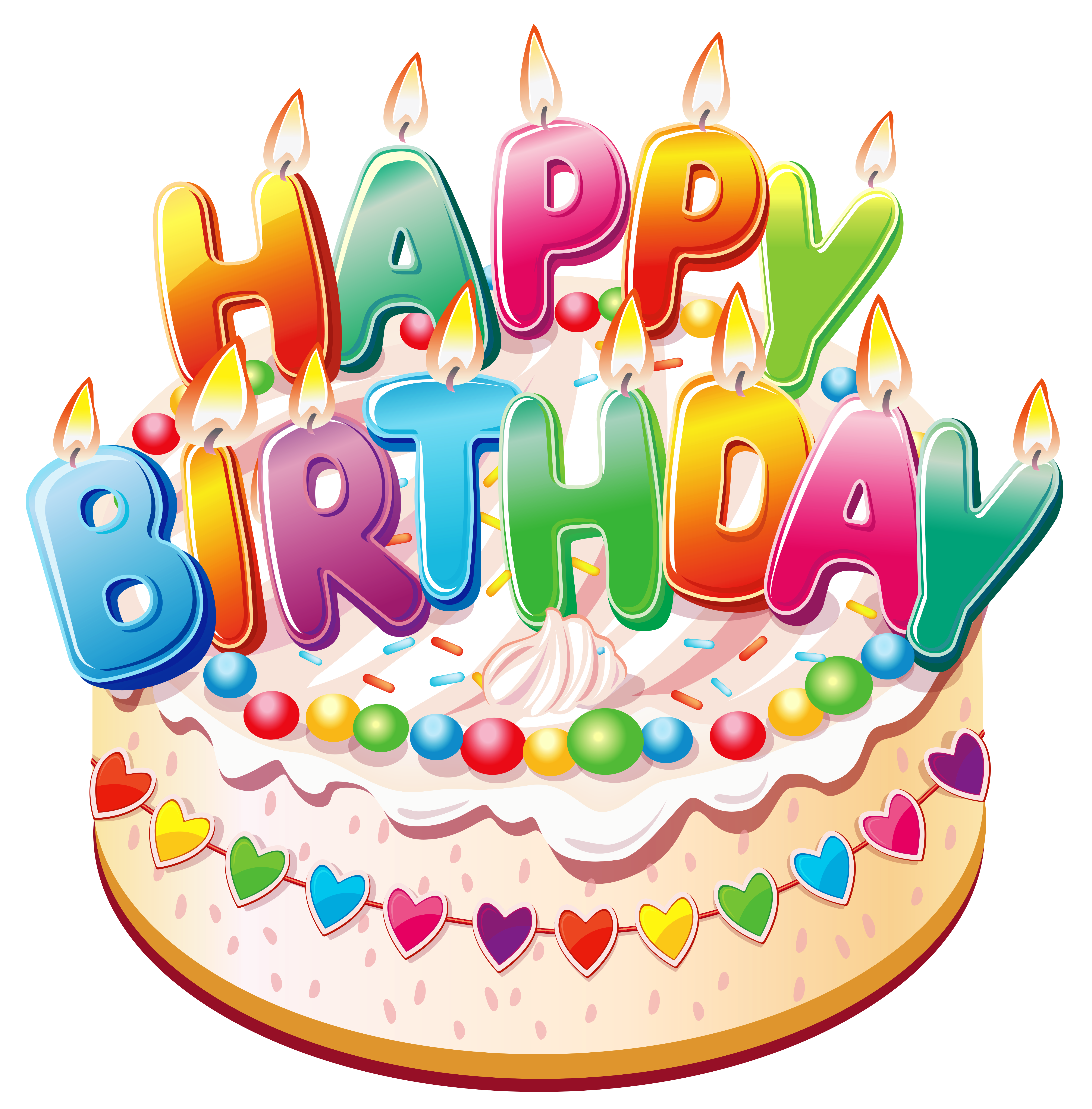 Clipart pictures of birthday - Birthday Cake Clipart Free