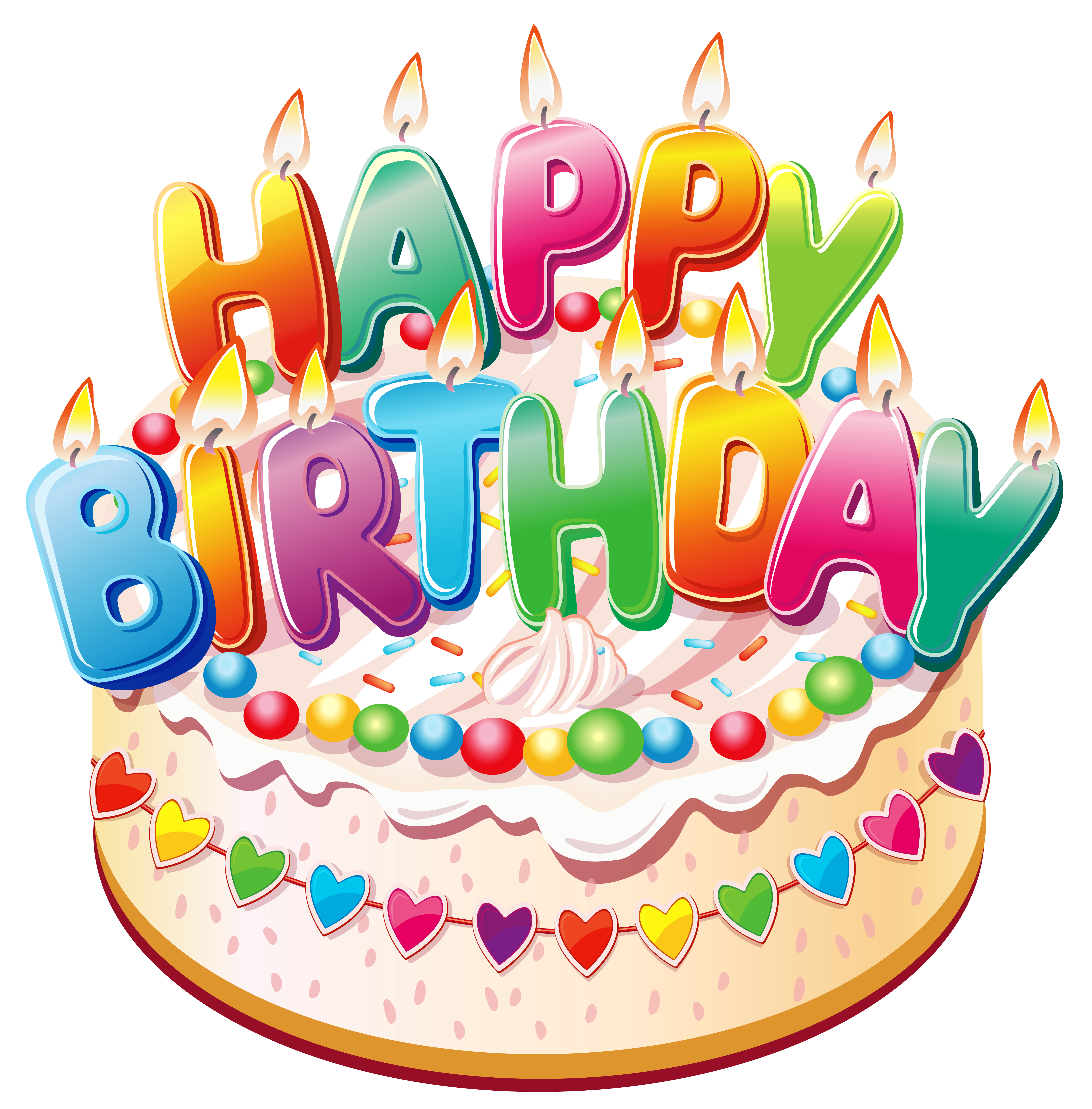 Clipart pictures of birthday  - Free Clipart Birthday Cake