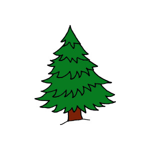 Clipart Pine Tree Clipart Pan - Clip Art Pine Tree