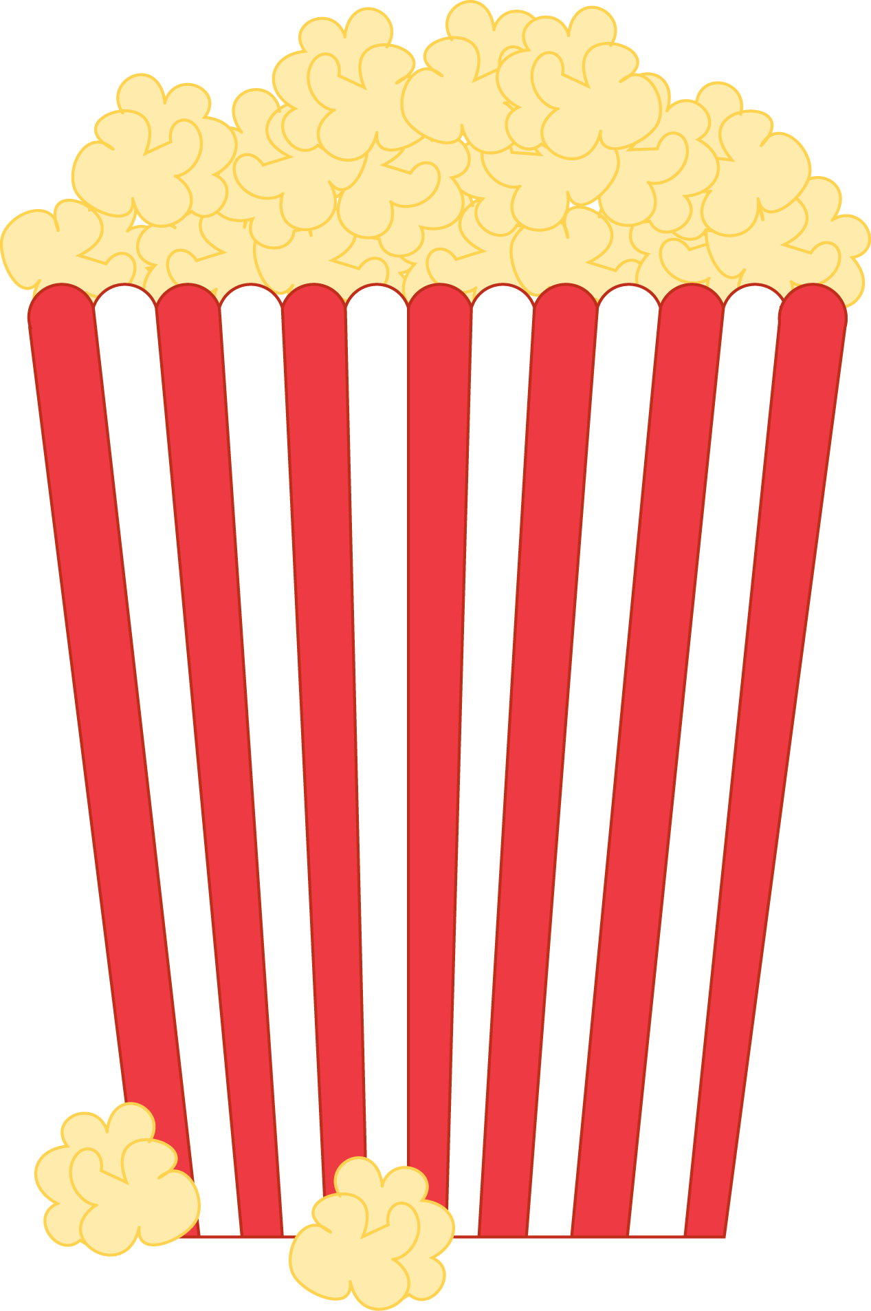Clipart Popcorn - Free Popcorn Clipart