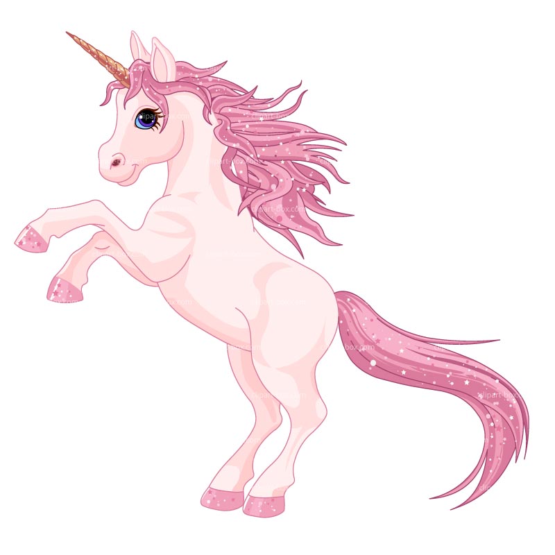 ... Pink Unicorn - Vector Ill