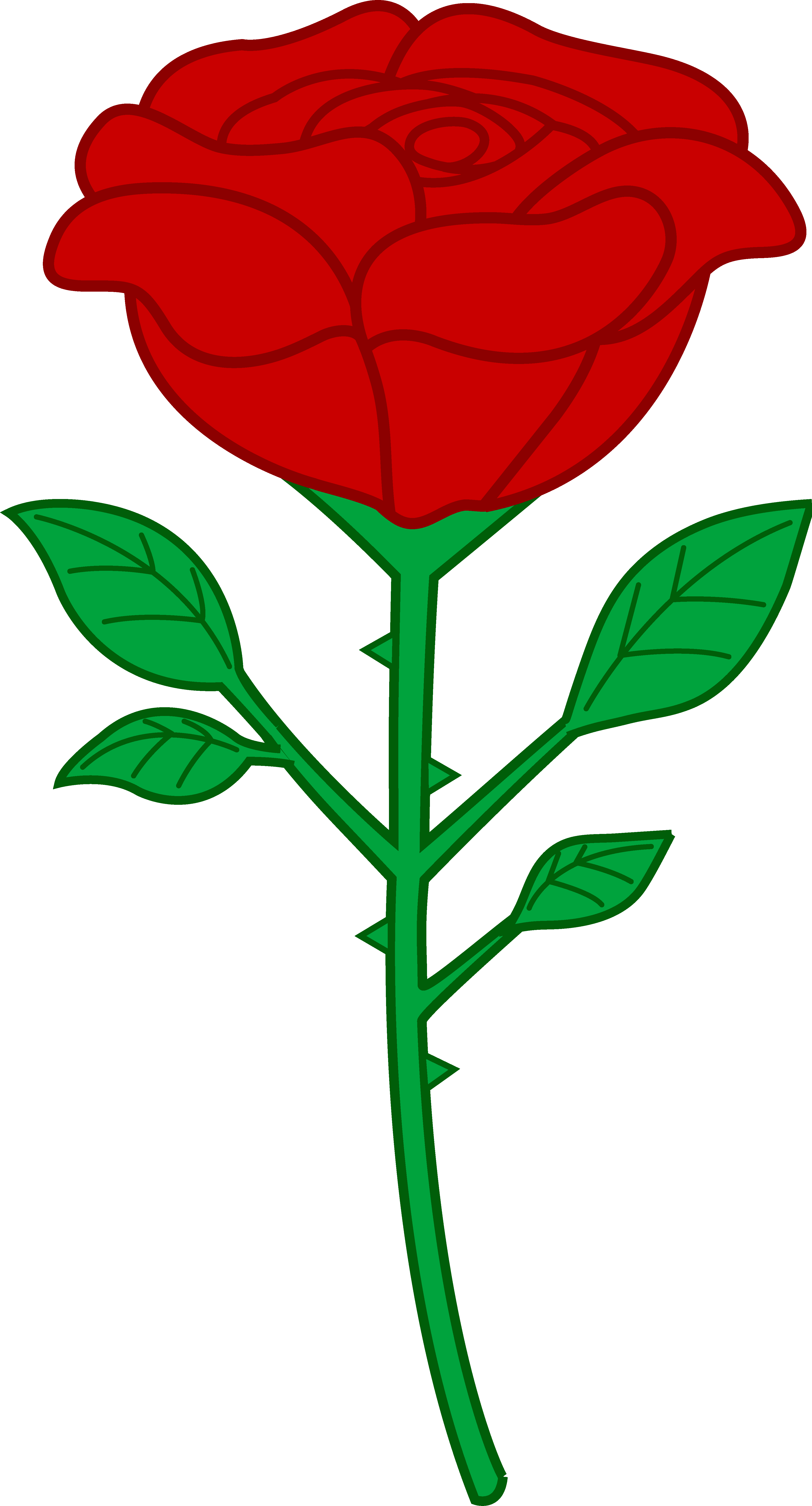 clipart rose - Clipart Of Roses