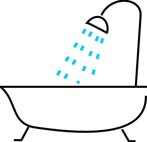 Shower Signs Symbol Assorted 