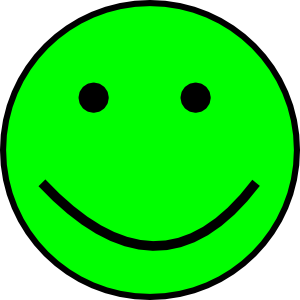 smiley face thumbs up clipart