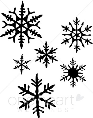 Clipart Snowflakes Snowflake  - Clipart Of Snowflakes