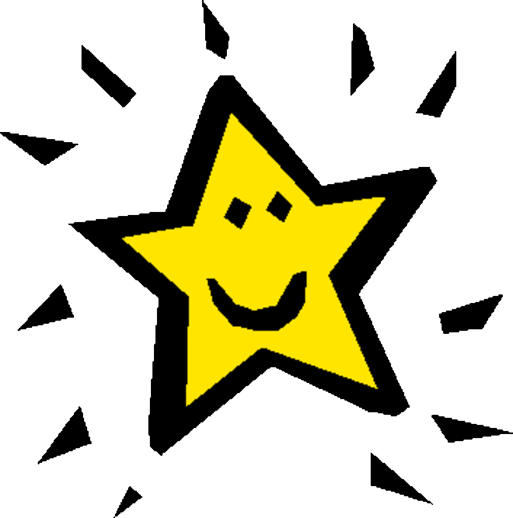 Happy star clip art