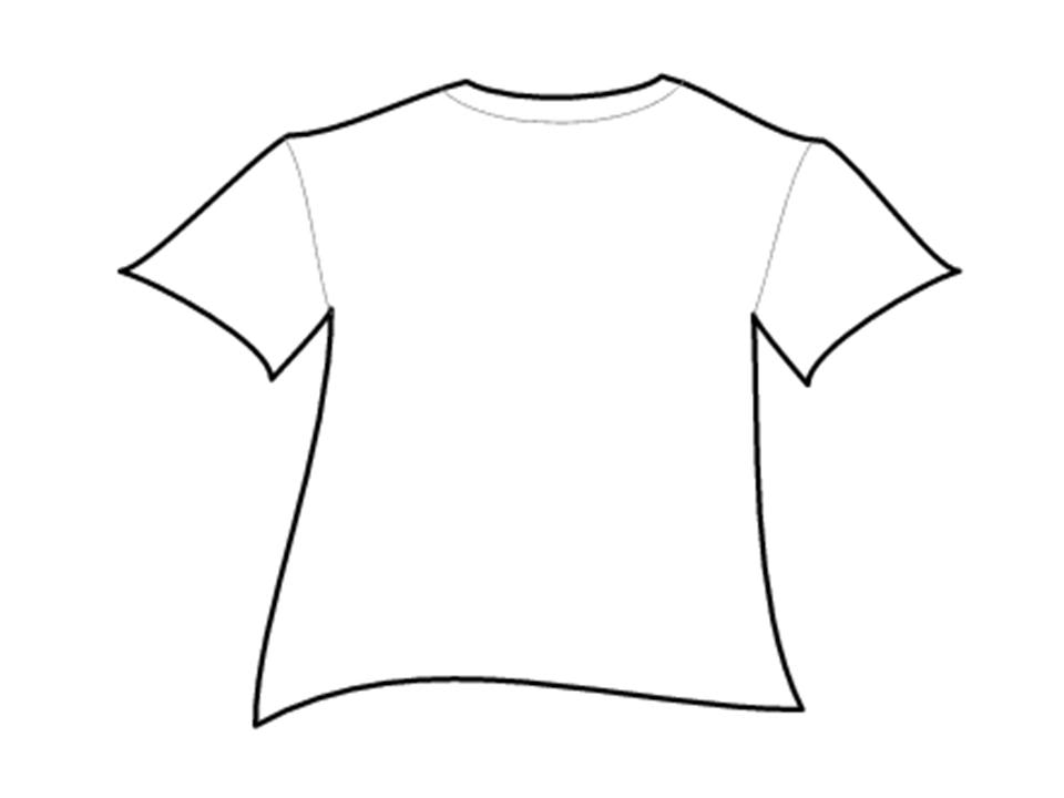 Clipart T Shirt Outline. T Shirt Outlines