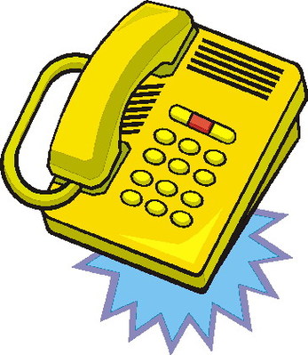 Clipart telephone free to use .