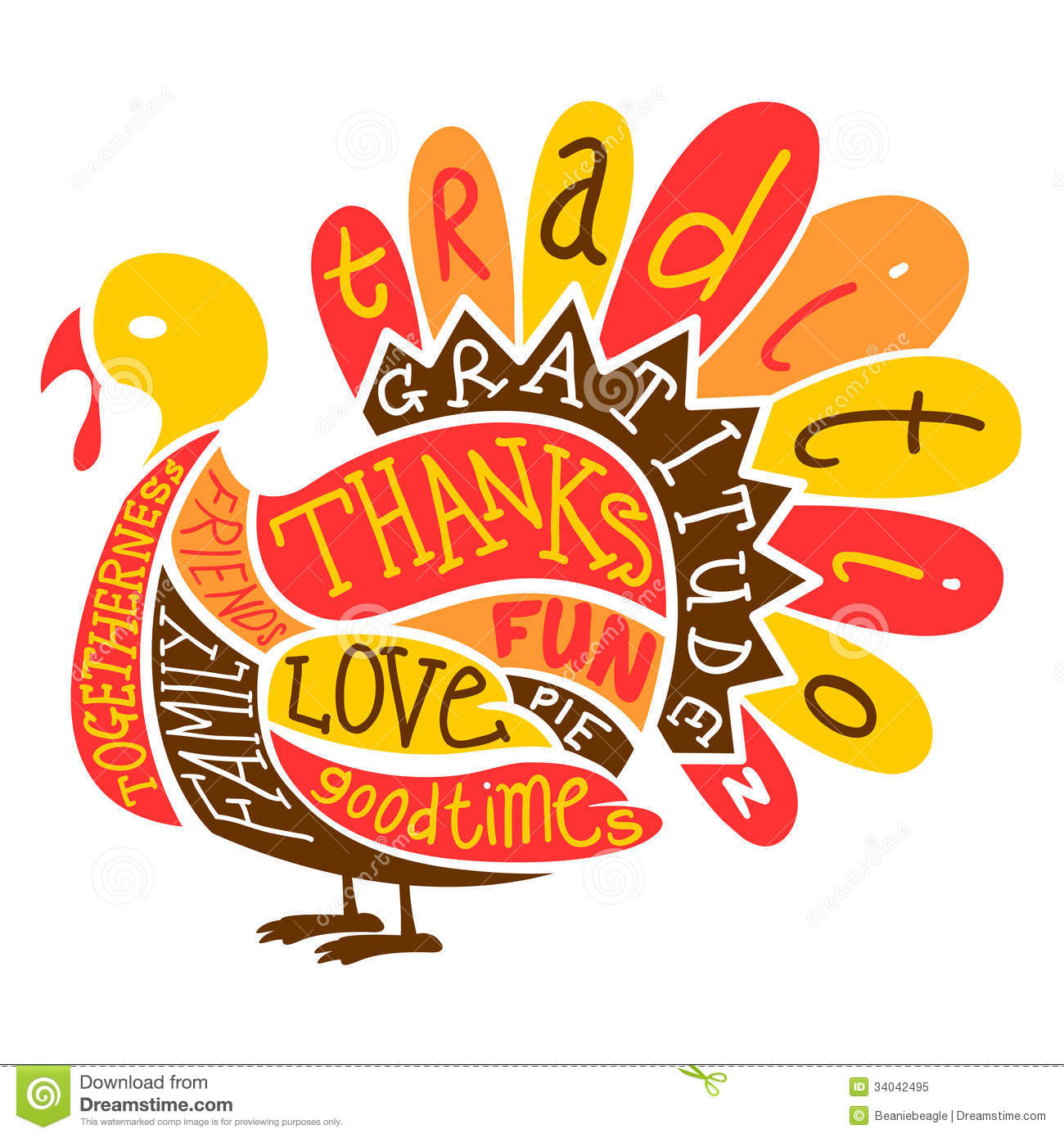 happy thanksgiving turkey cli