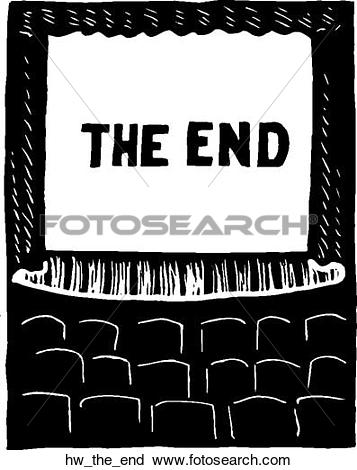Clipart - the end. Fotosearch - Search Clip Art, Illustration Murals, Drawings and
