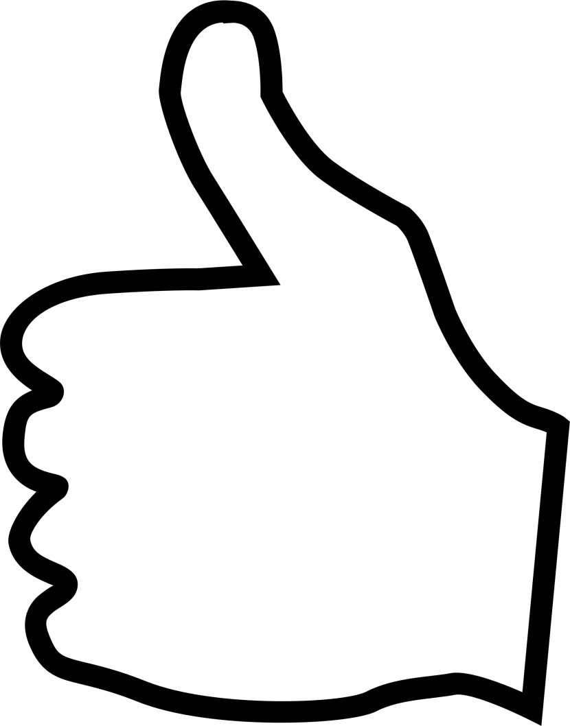 thumbs-up clipart