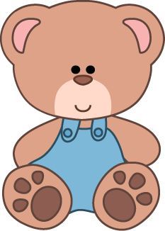 Clipart urso Teddy, clipart escola, ursinho de pelúcia, urso do bebê, urso