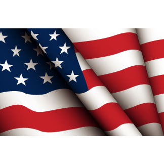 CLIPART USA WAVING FLAG - Waving Flag Clipart