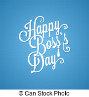 ... Clipart Vectorby pushkare - Bosses Day Clip Art