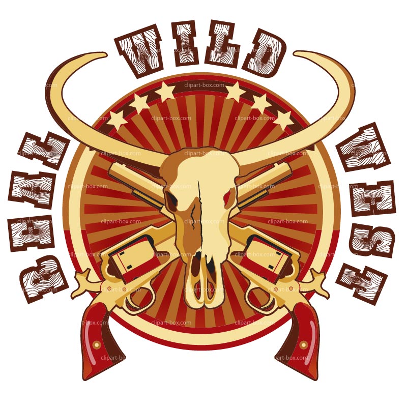 Clipart Wild West Poster Roya - Wild West Clipart