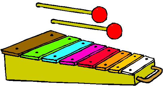 BSM XYLOPHONE 8 NOTES COULEUR