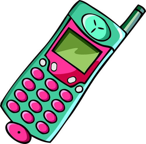 Cliparti1 Cell Phone Clipart