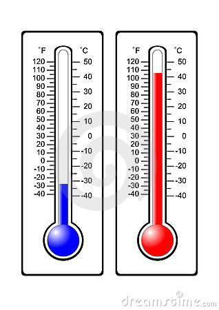 Thermometer clip art 7