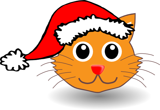 clipartist clipartall.com Cli - Christmas Cat Clipart