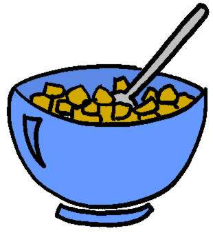 Cliparts For Your Documents W - Bowl Of Cereal Clipart