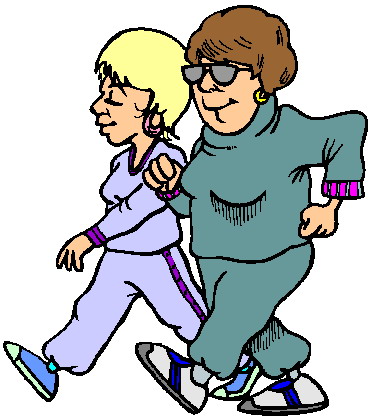 Funny Walking Clipart