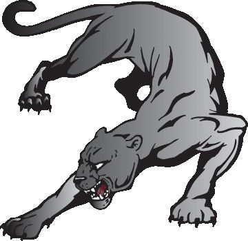 Cliparts with Mascots Latest  - Panther Clip Art