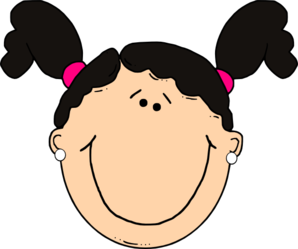 Smile clipart 3 image. Girl C