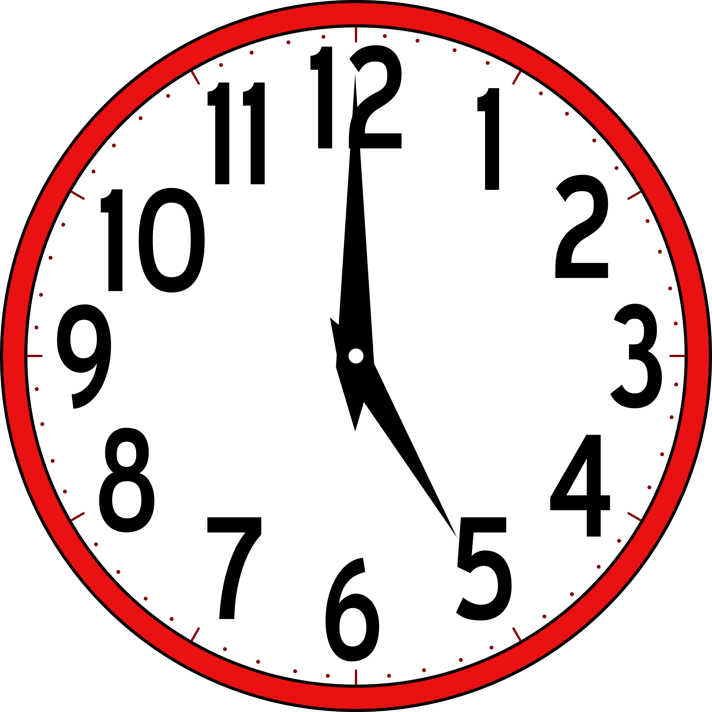 Time Clock Free Clipart