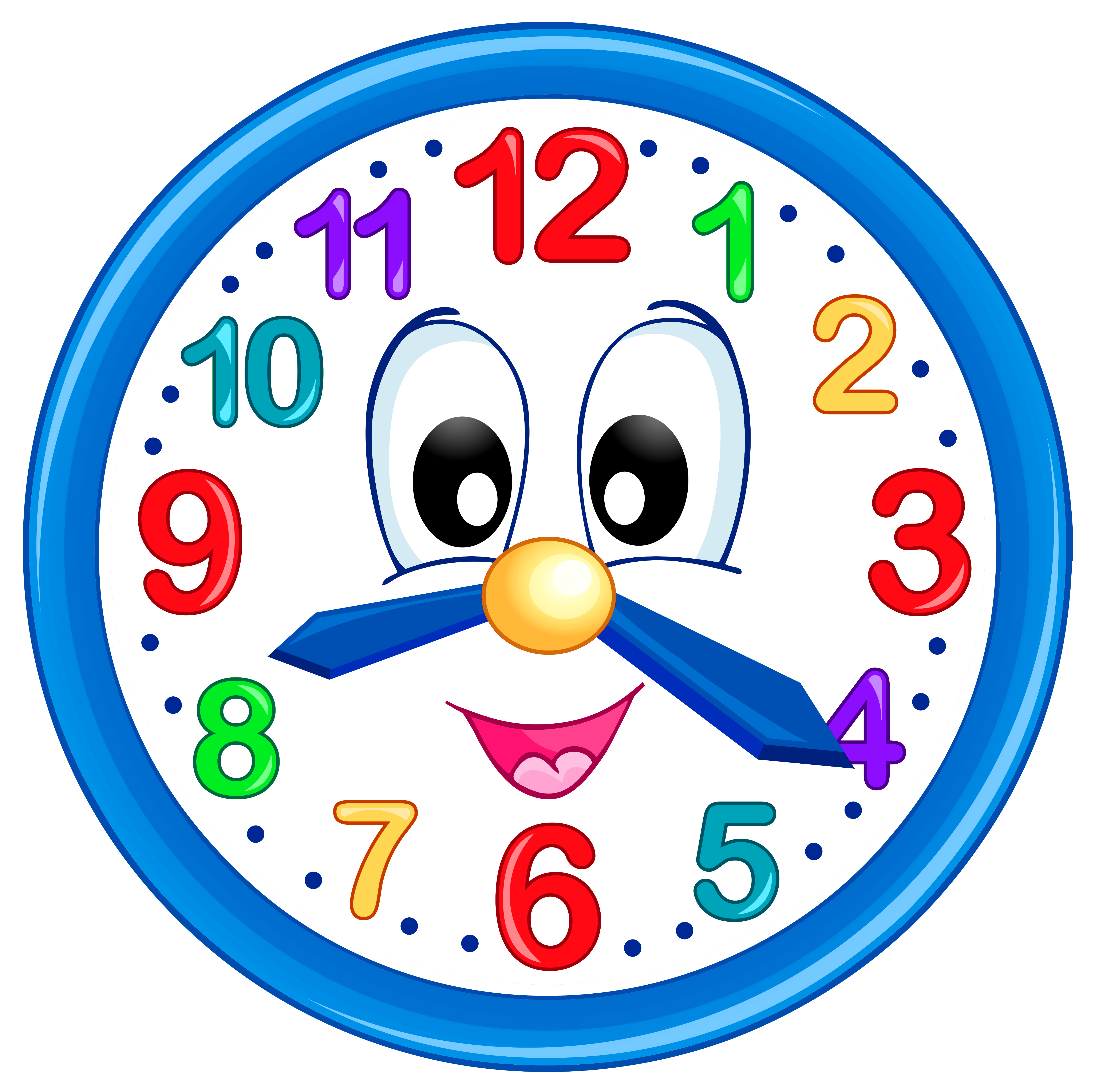 clock clipart - Clip Art Clock